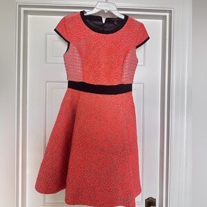 Ted Baker Qiara Jacquard Dress.  Fit and flare